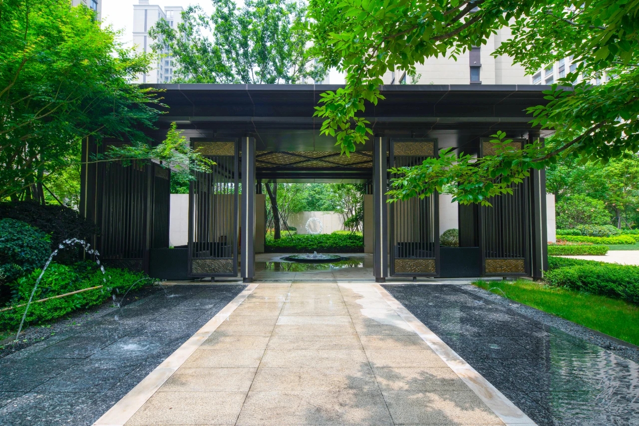 小区景观亭廊架