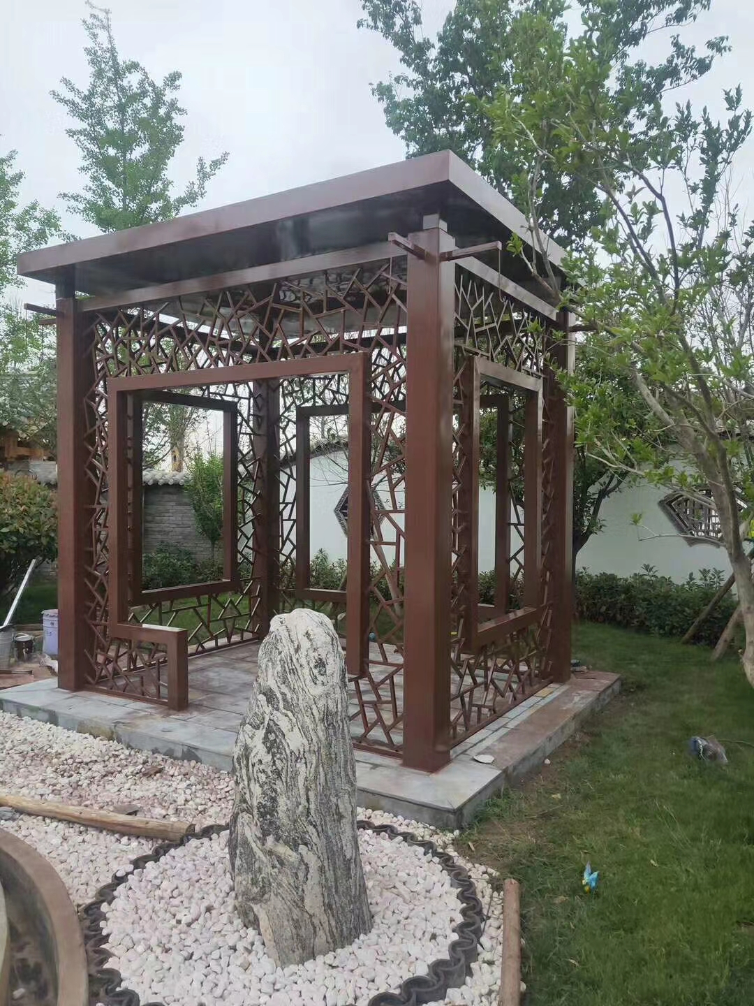 钢结构园林景观亭