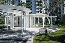 福州万科·天空之城景观廊架