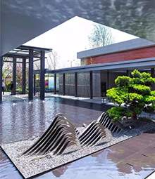 不锈钢假山不锈钢镜面假山不锈钢山行摆件雕塑