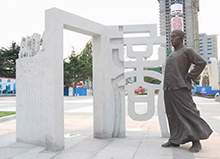 城市雕塑广场雕塑人物雕塑玻璃钢仿铜雕塑铸铜人物雕塑