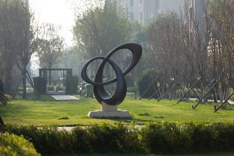 小区园林现代抽象艺术雕塑艺术品