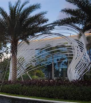 酒店景区不锈钢雕塑景观雕塑